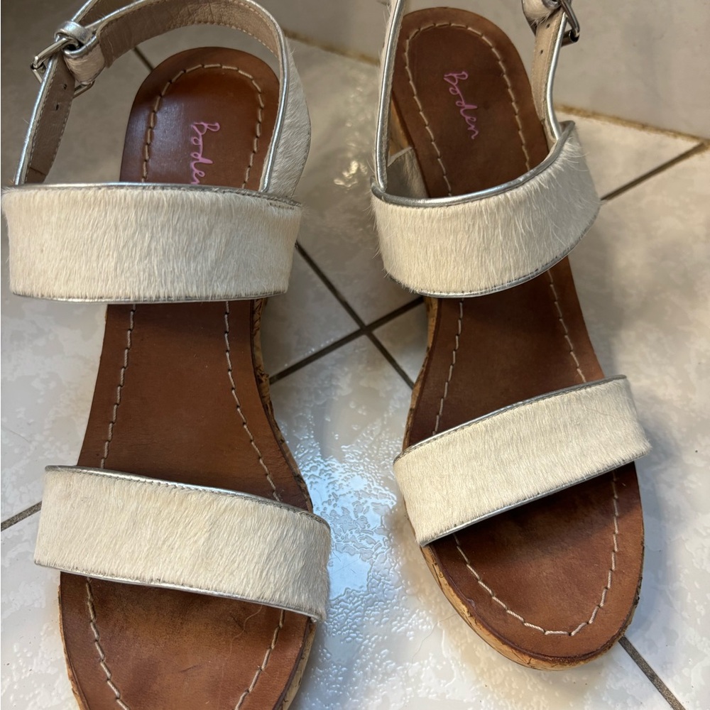 Boden Women's Cream Sandals